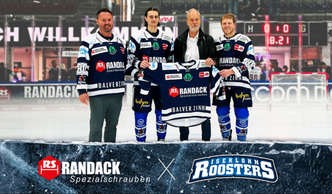 Wir bleiben den ISERLOHN-ROOSTERS weiterhin als Sponsor treu